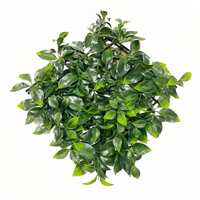 Plastic Foliage Decoration Artificial Vertical Garden For Outdoor Green Wall