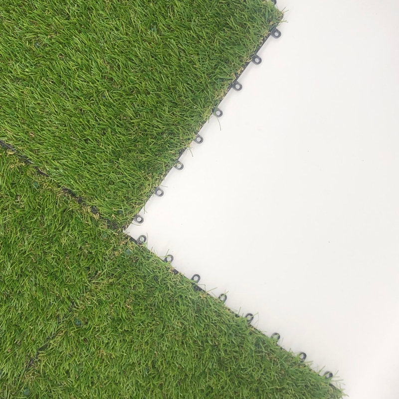 OEM Ochre Yellow Plastic Landscape Grass for Plaza Showroom