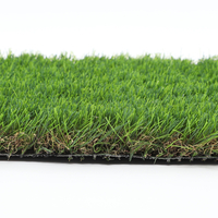 W-shape Blade Light Green Landscape Grass for Wedding Décor